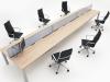 Contemporary Office Furniture - Infinity Bench Desk Range